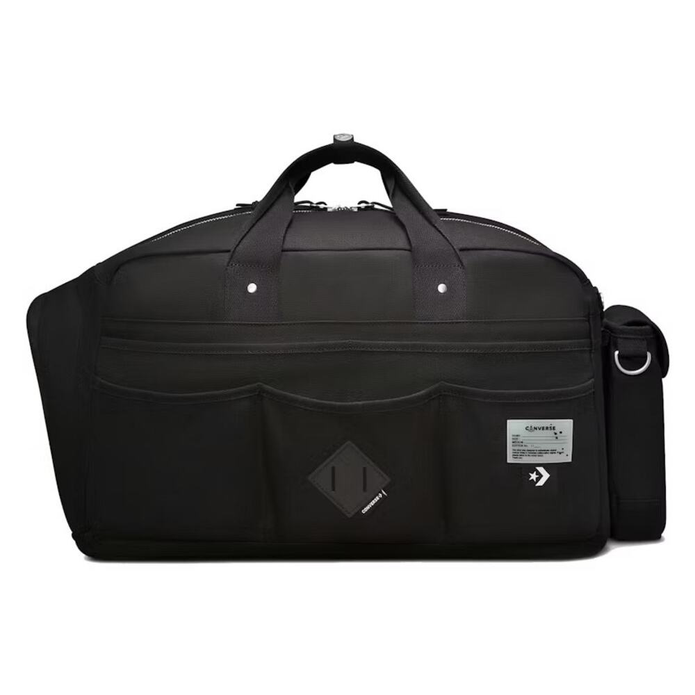CONVERSE X JOSHUA VIDES DUFFLE BAG BLACK OS RETAIL $120 NWT